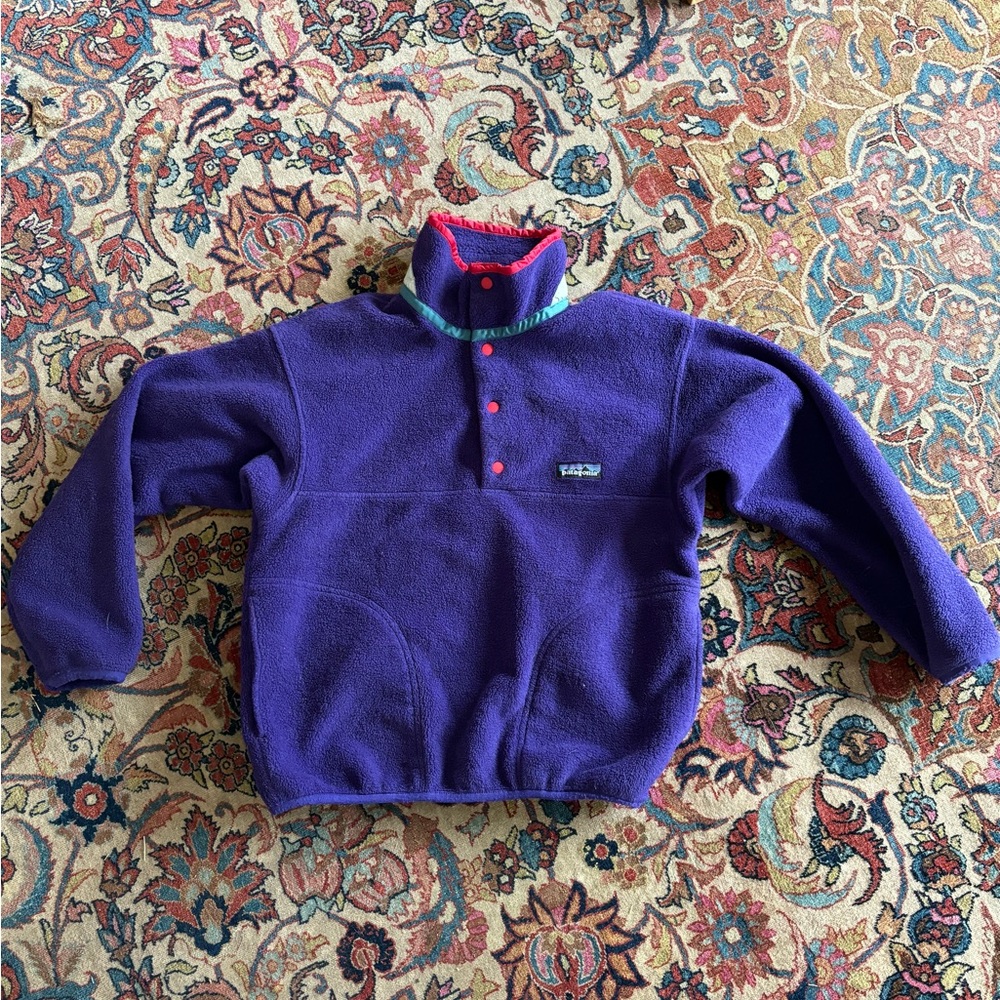 Vintage Patagonia Kids Snap-T Fleece 10